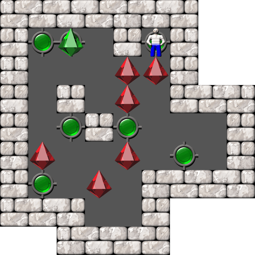 Sokoban Ionic Catalysts level 395